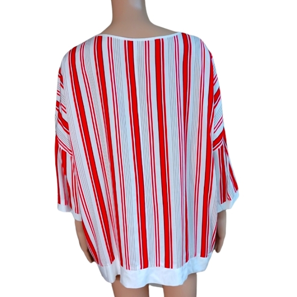 Karen By Simonsen Candy Striped Viscose Topside Small - Picture 11 of 12